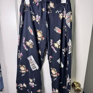 Iconic Y2K Bobby Jack Cartoon Print Pajama Pants